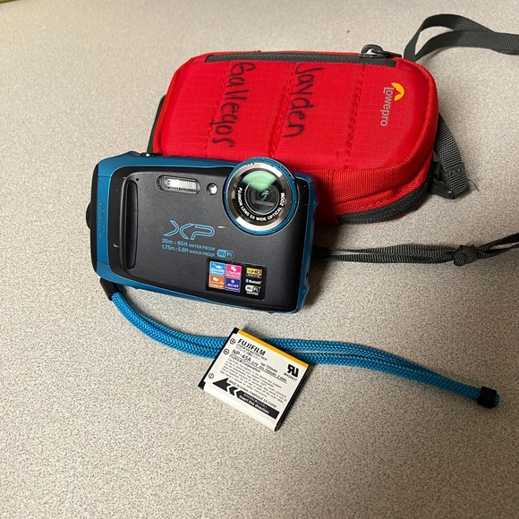 Fujifilm XP130 Waterproof Camera - Blue